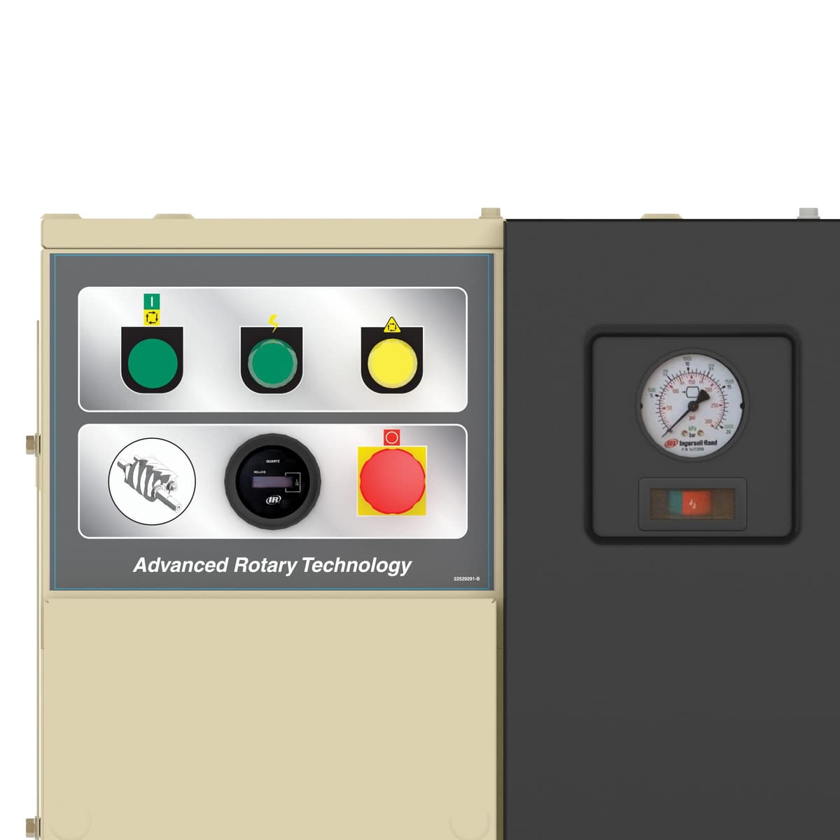 Rotary Screw Compressor: UP6-7.5-125; 230-3-60; MAX 125 PSI/ 120-Gal. Tank Mounted thumbnail 4