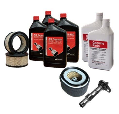 Ingersoll Rand start-up kit for 10 HP Yanmar Diesel engine reciprocating compressor, includes all components for proper service and startup