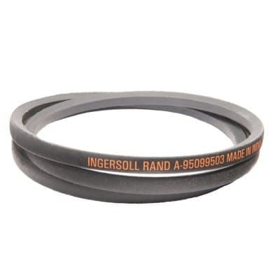 OEM replacement drive belt for Ingersoll Rand reciprocating air compressors, engineered for quality and reliable performance