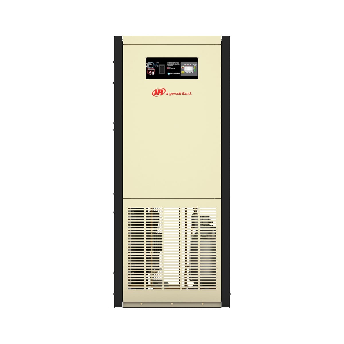 Ingersoll Rand D-IN Series non-cycling refrigerated dryer (250 SCFM), rated for pressure dewpoint of 38°F and energy-efficient air treatment