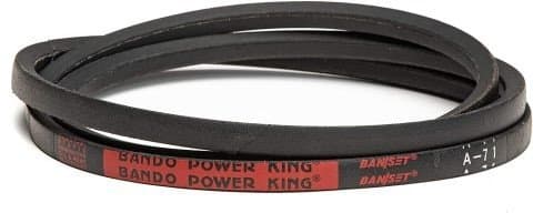 OEM replacement drive belt for Ingersoll Rand reciprocating air compressors, engineered for optimal power transmission and durability
