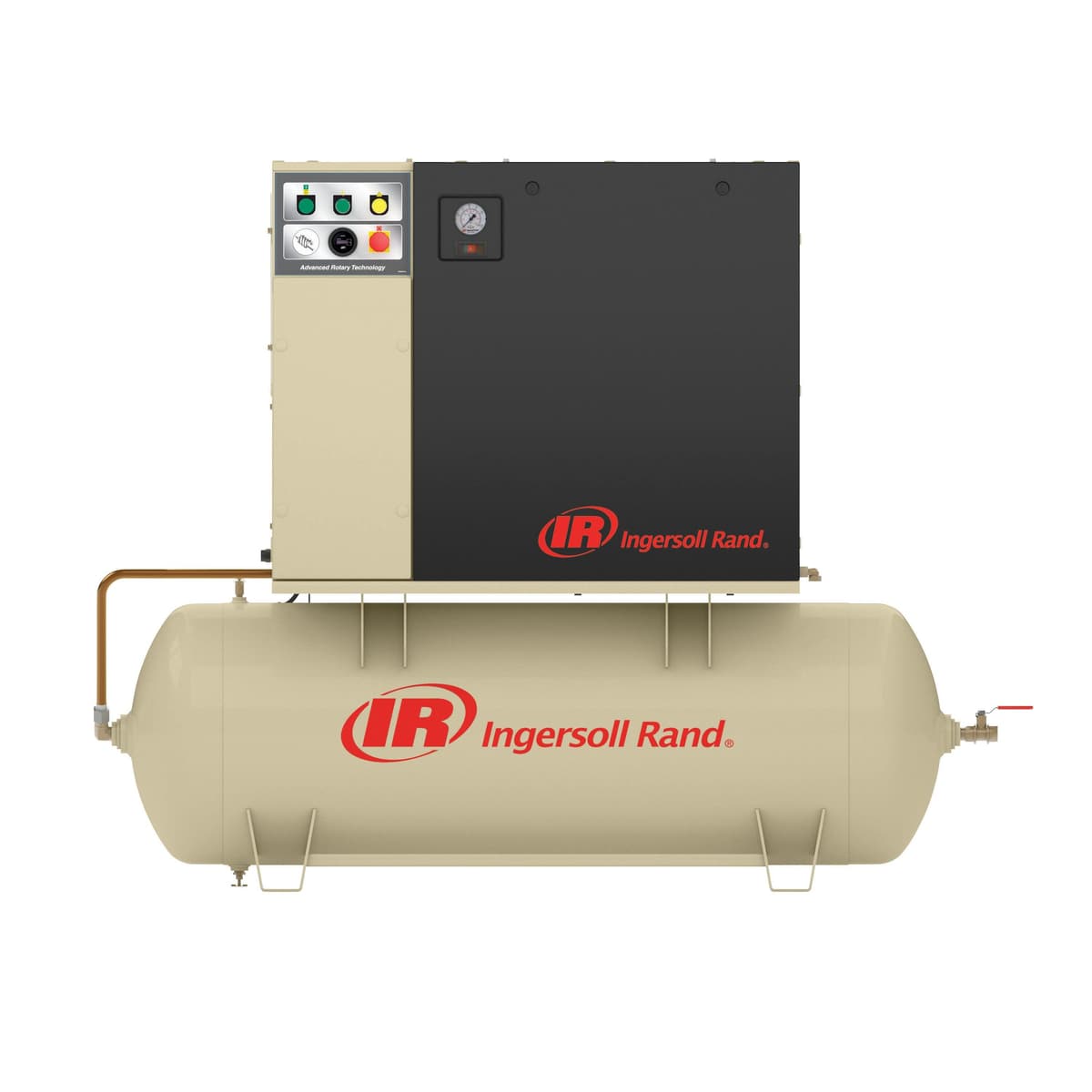 Rotary Screw Compressor: UP6-10-125; 230-3-60; MAX 125 PSI/ 120-Gal. Tank Mounted thumbnail 3