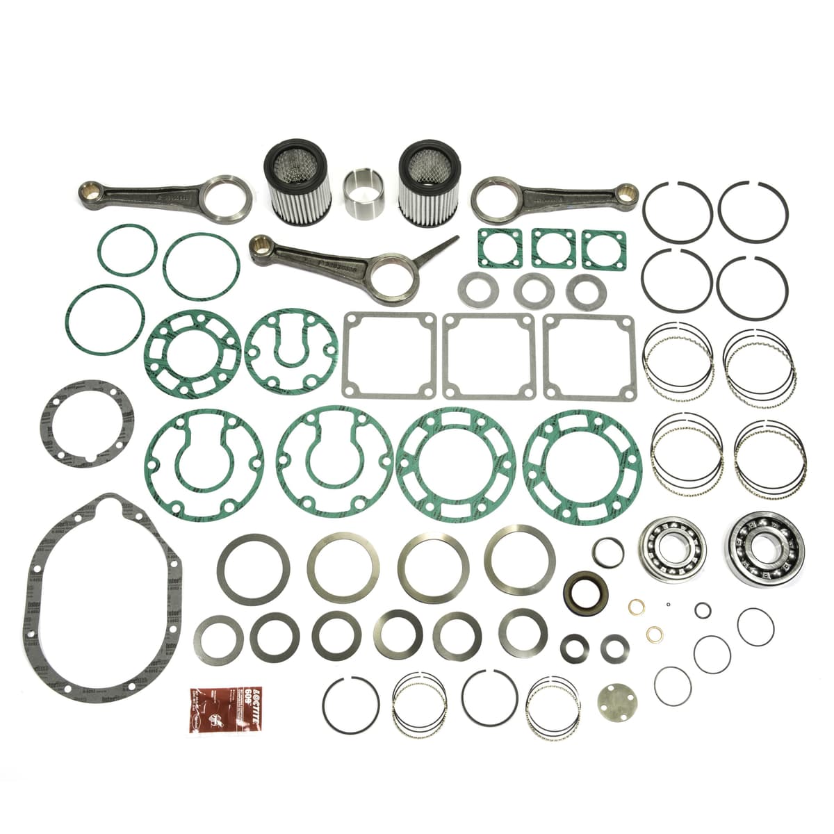 OEM Service and Valve kit for Ingersoll Rand compressors, includes essential maintenance parts for efficient service
