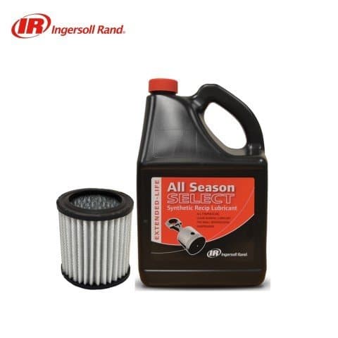 Annual maintenance kit for Ingersoll Rand air compressors, contains genuine OEM parts for peak performance and reduced downtime