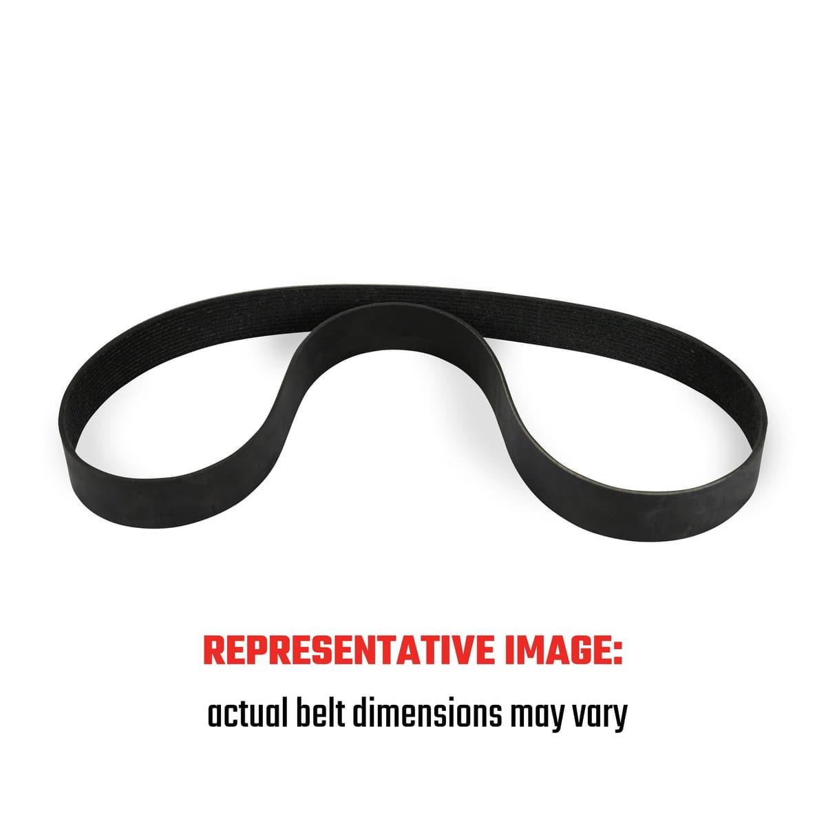 OEM replacement drive belt for Ingersoll Rand rotary screw air compressors, designed to meet manufacturer specifications