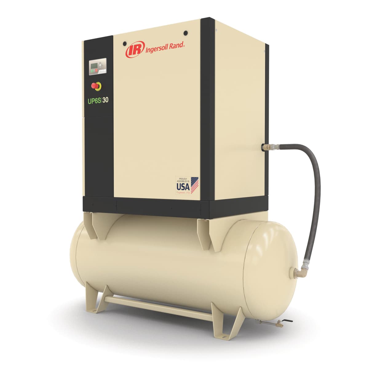 Rotary Screw Compressor: PKG, UP6S-25-125, 460/3/60, Non-TAS, 120 GAL. thumbnail 2