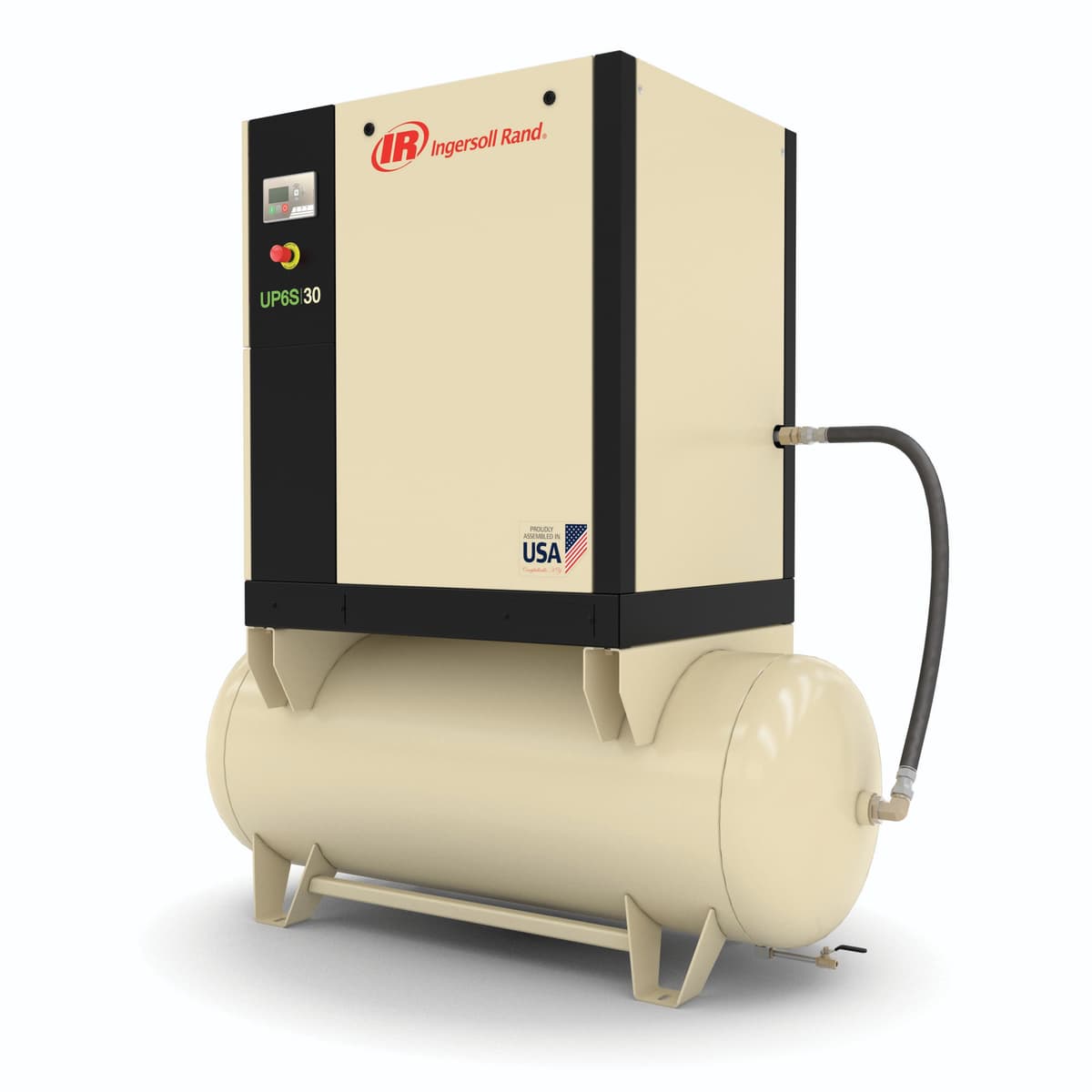 Rotary Screw Compressor: PKG, UP6S-30-150, 460/3/60, Non-TAS, 120 GAL. thumbnail 2