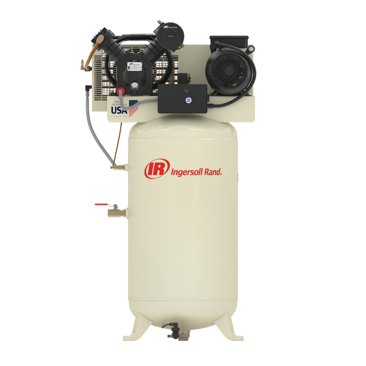 Two Stage Reciprocating Compressor: 2475N7.5-P, 460/3/60 thumbnail 4