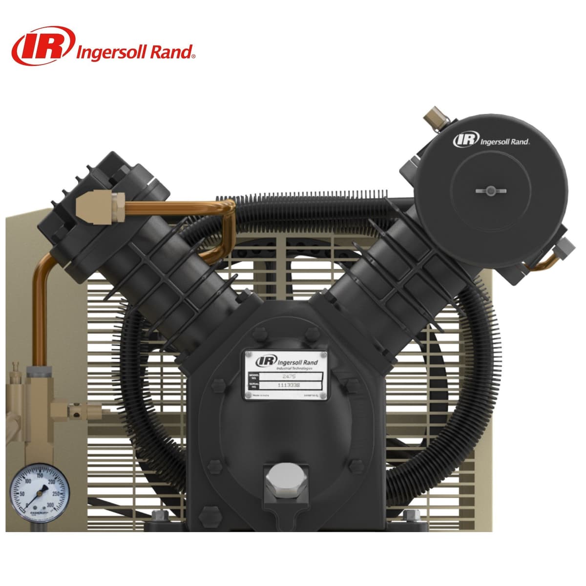 Truck-Mounted Two Stage Gas Reciprocating Compressor: 2475F14G - Kohler 14HP thumbnail 3